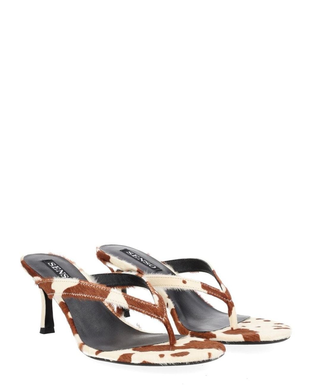 Senso Brown Sandalo "Farah" Con Tacco