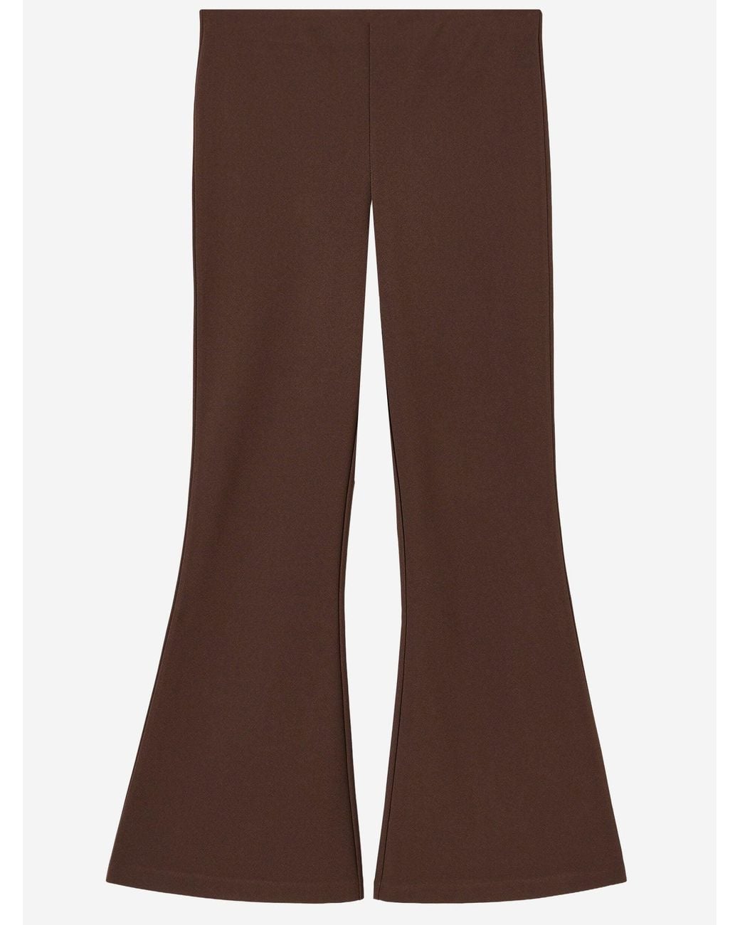 By Malene Birger Brown Stretch Nylon Pants