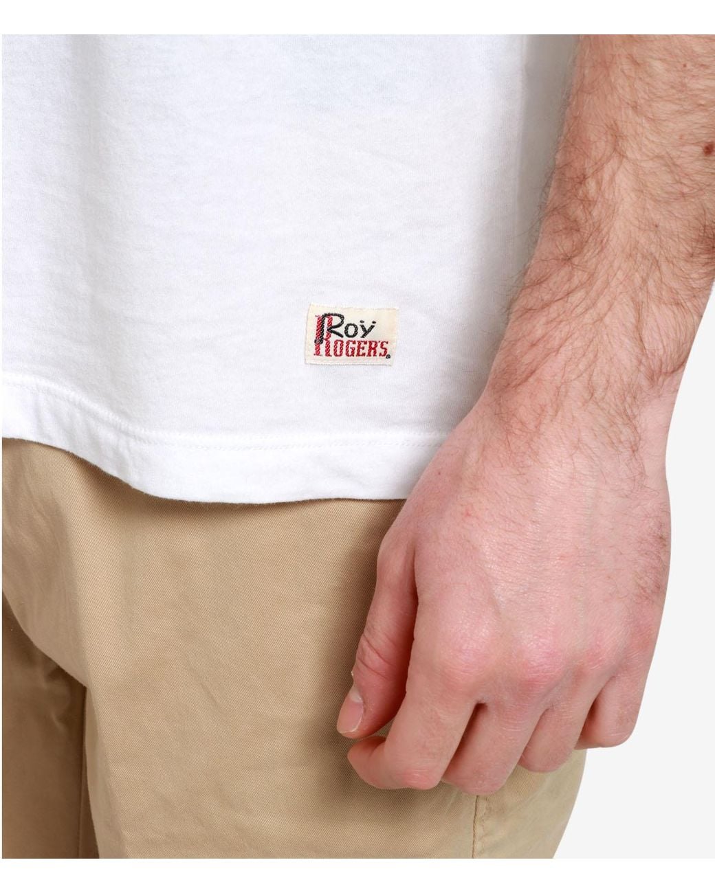 Roy Rogers White T Shirts And Polos for men