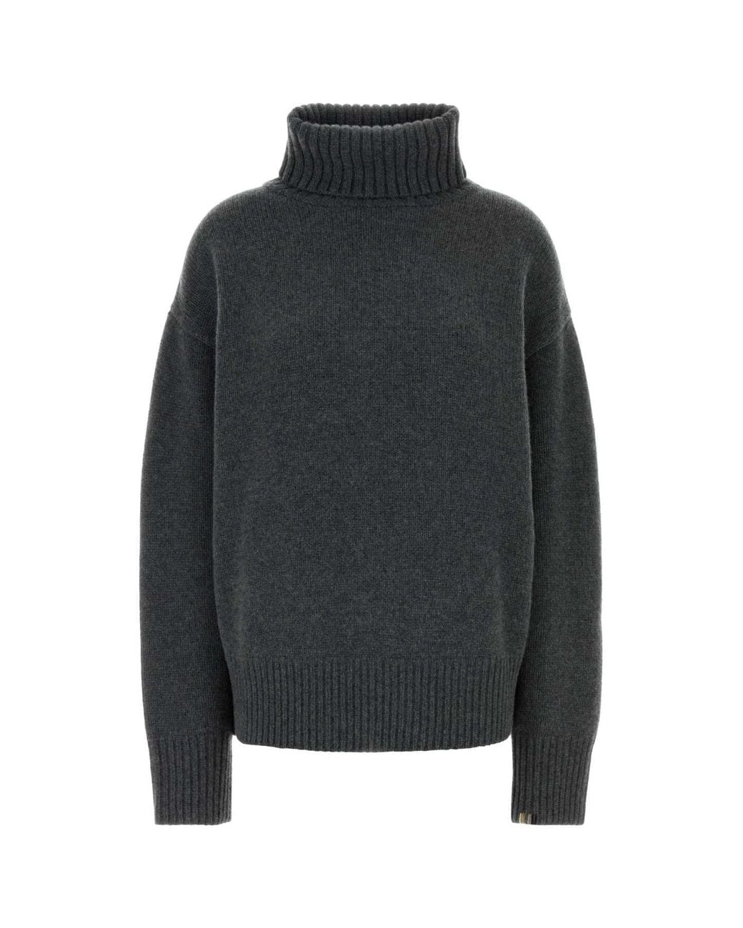Extreme Cashmere Black 100% Cashmere Knit Sweater