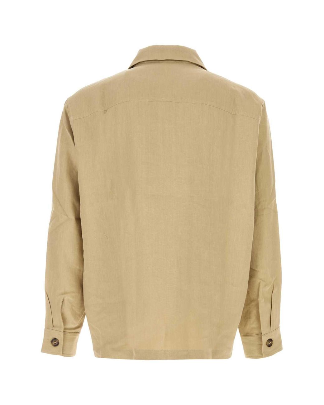 LeKasha Natural Linen Shirt for men