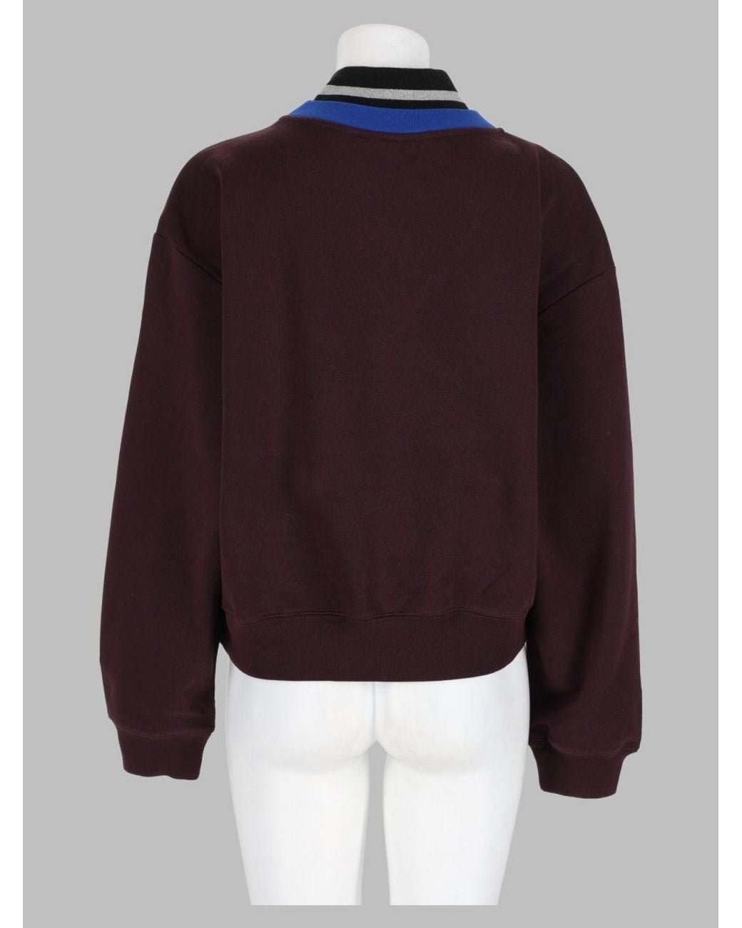 Dries Van Noten Red Relaxed Sweatshirt