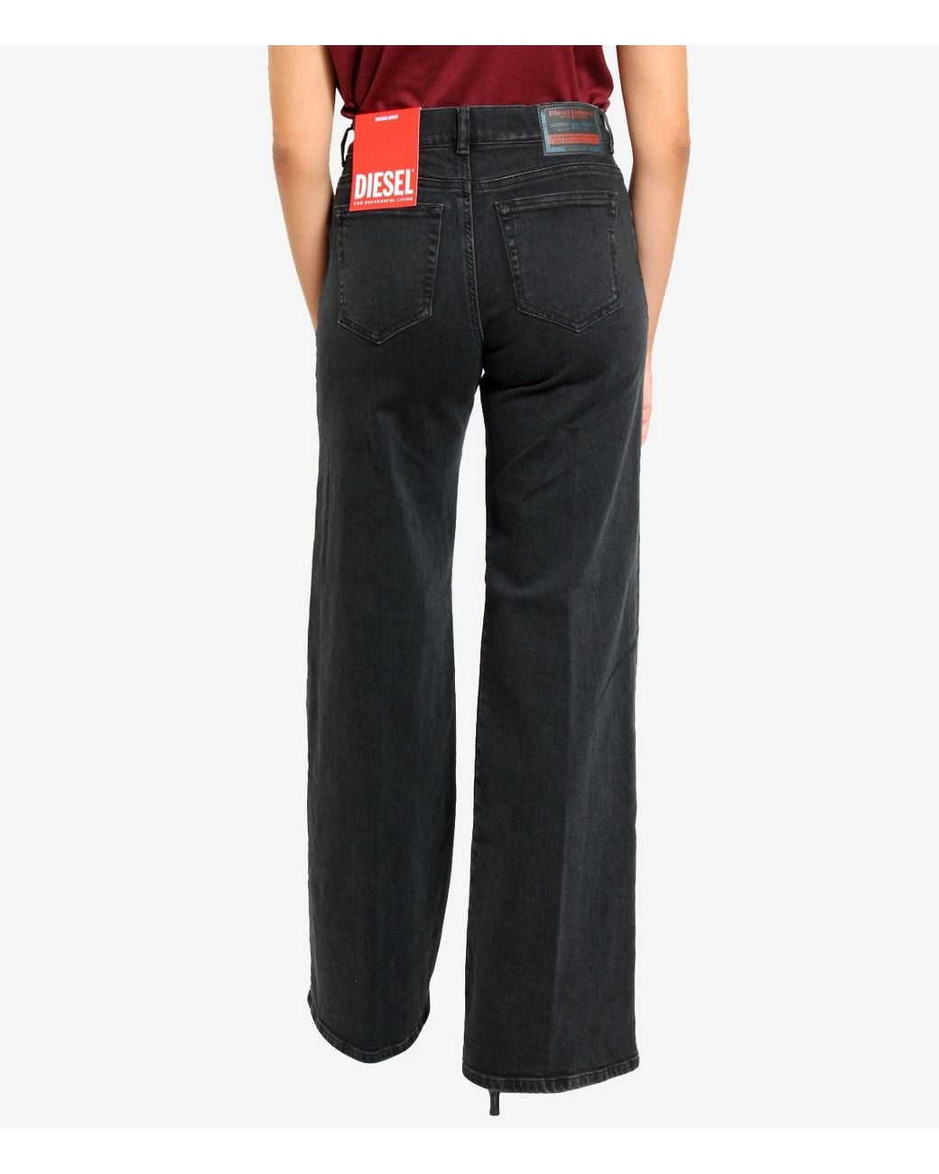 Vaqueros Denim Negro DIESEL de color Black
