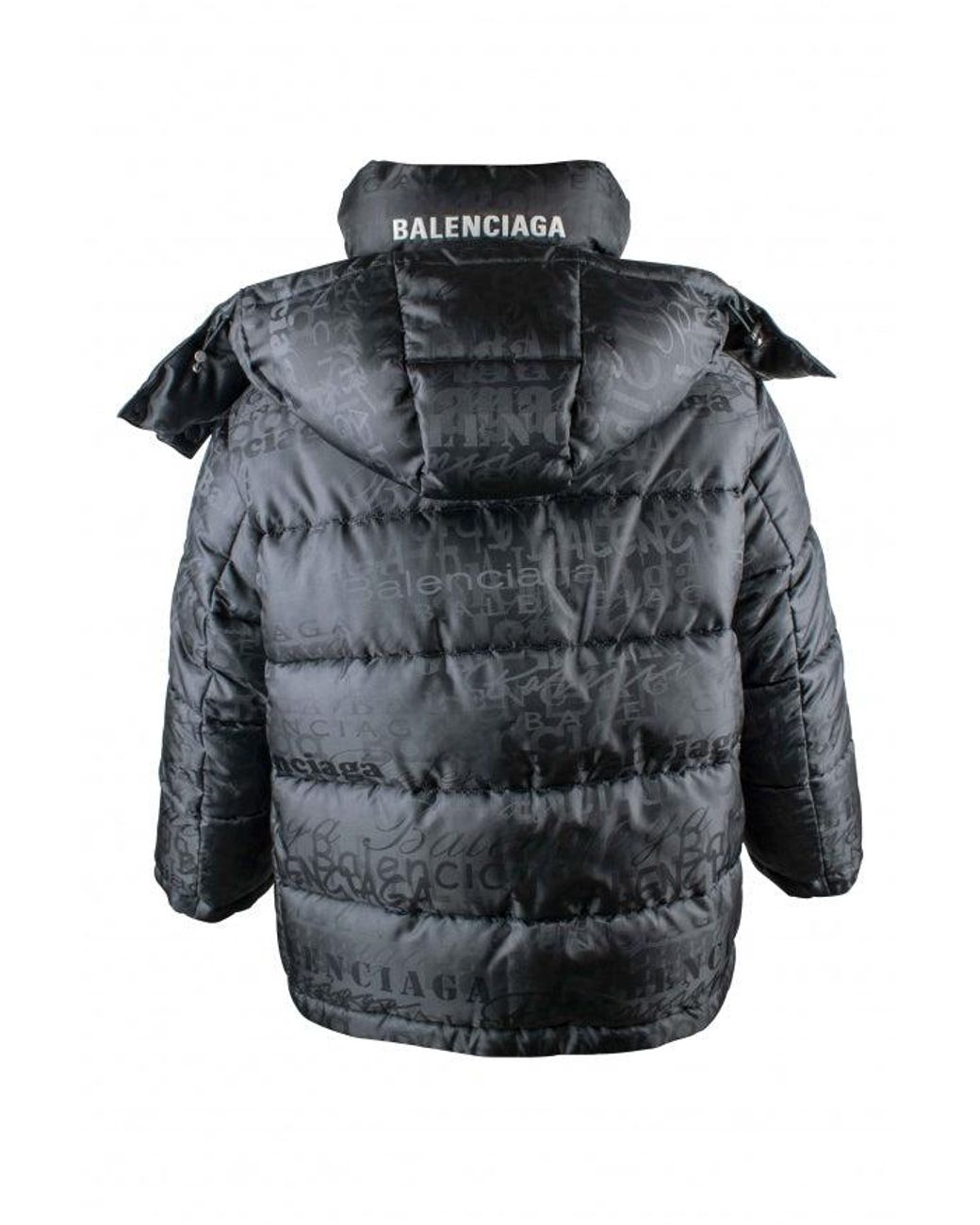 Balenciaga Black Down Jacket