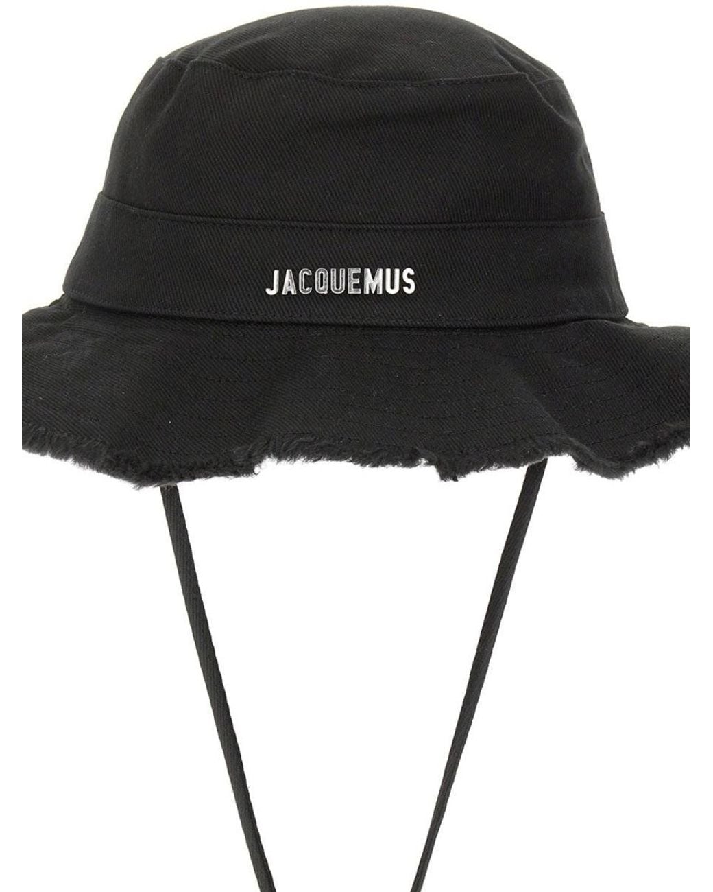 Jacquemus Black Caps for men