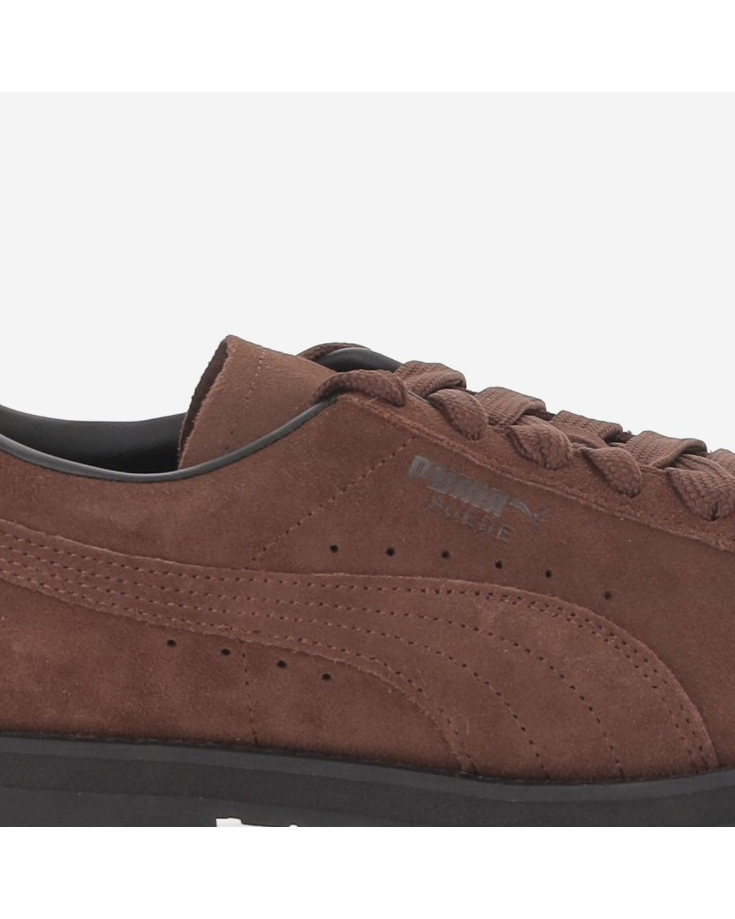 PUMA Brown Vibram Wildleder-Sneaker