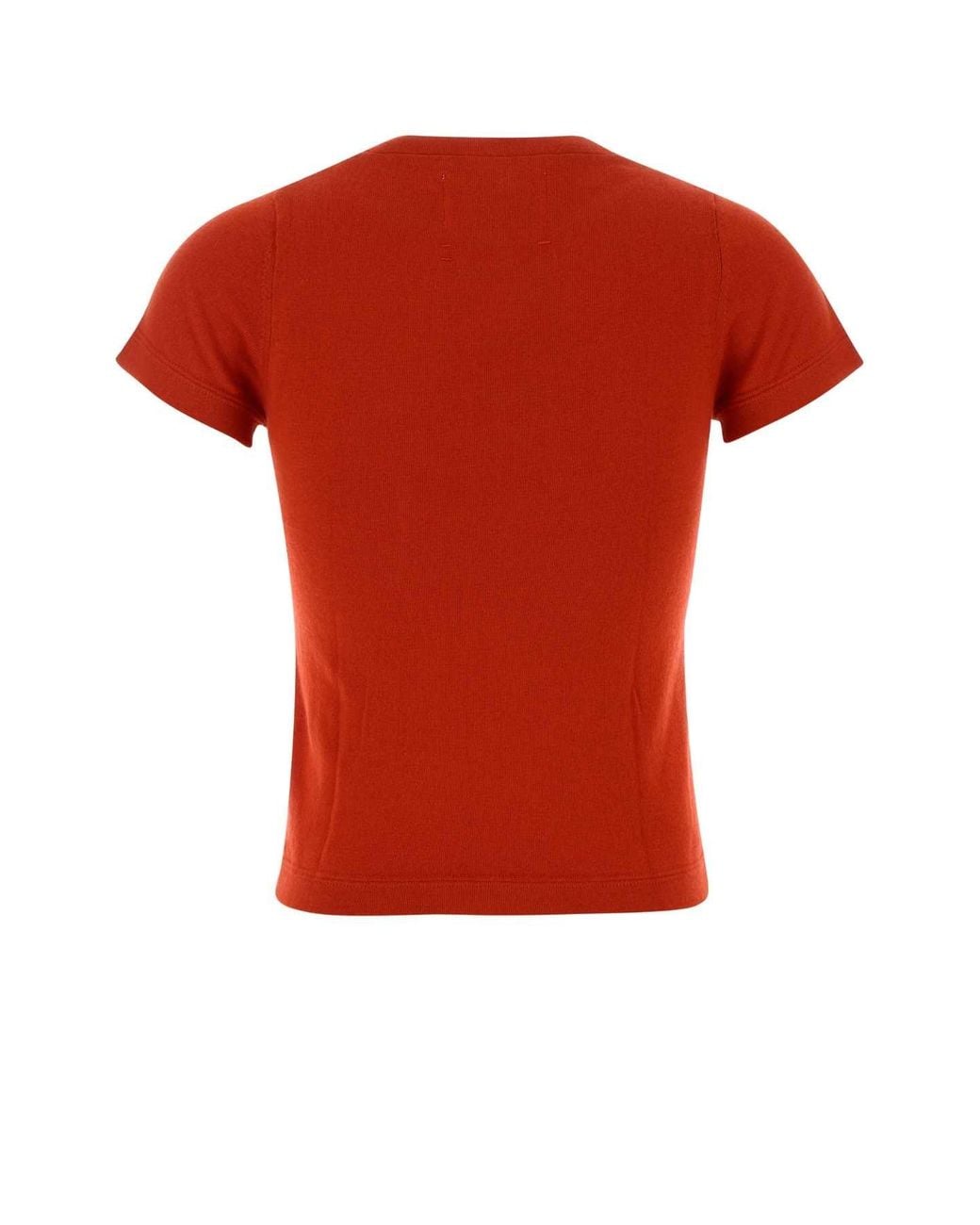 Extreme Cashmere Red Knit No. 292 T-Shirt