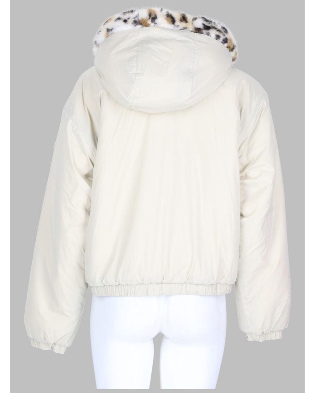 Moose Knuckles White Reversible Jacket Eaton Bunny Polyester
