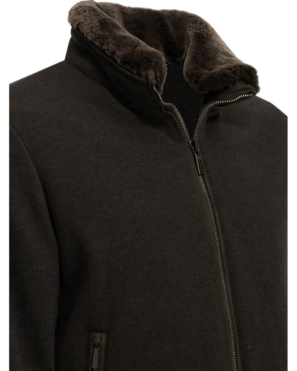 Moorer "bellati Ls9" Bomberjack in het Black