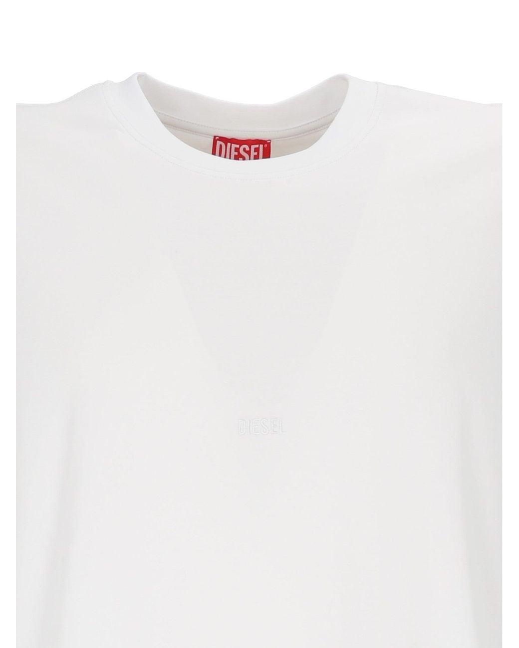 DIESEL White T Adjust Aa2 Maglietta