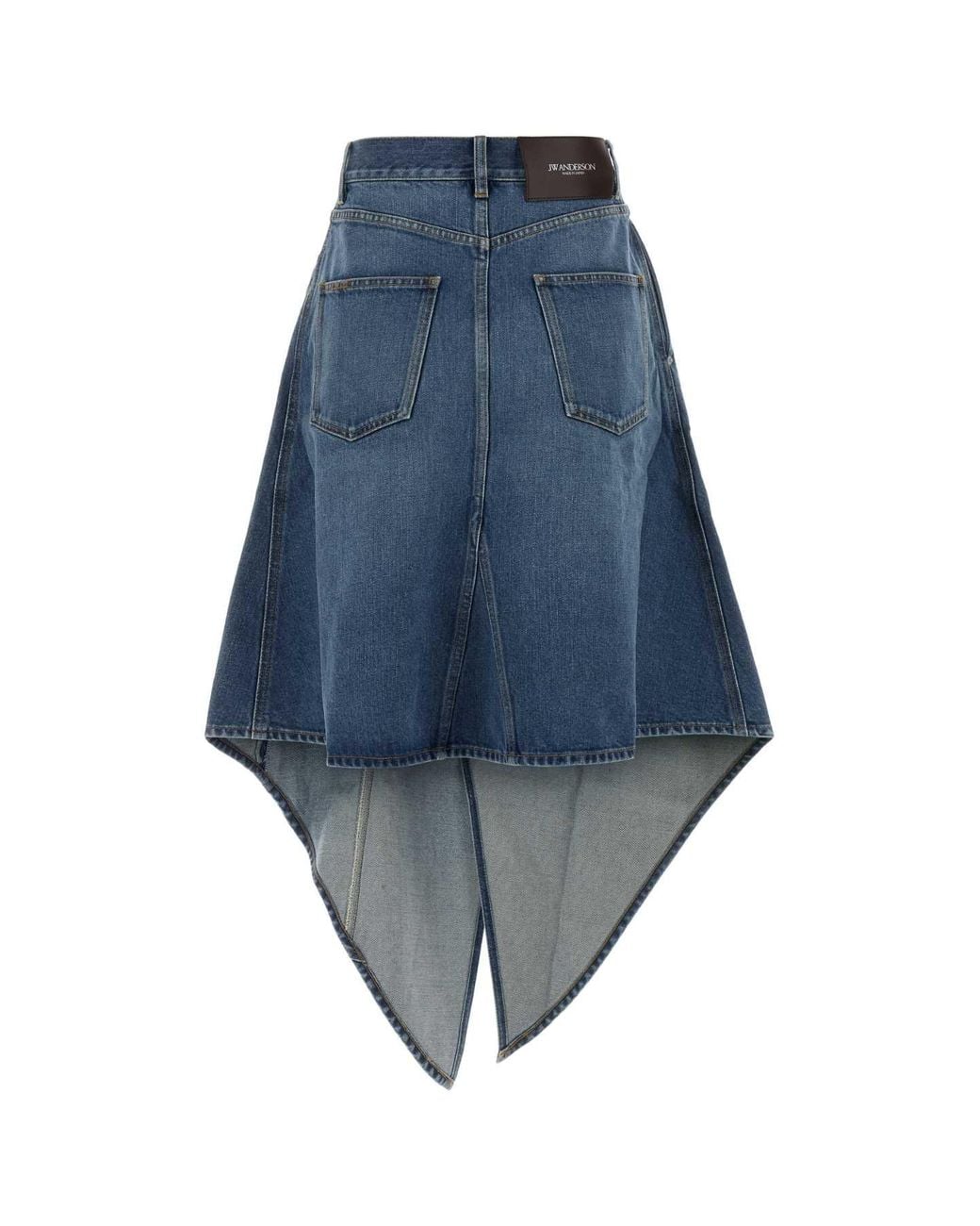 J.W. Anderson Blue Denim Mini Skirt For