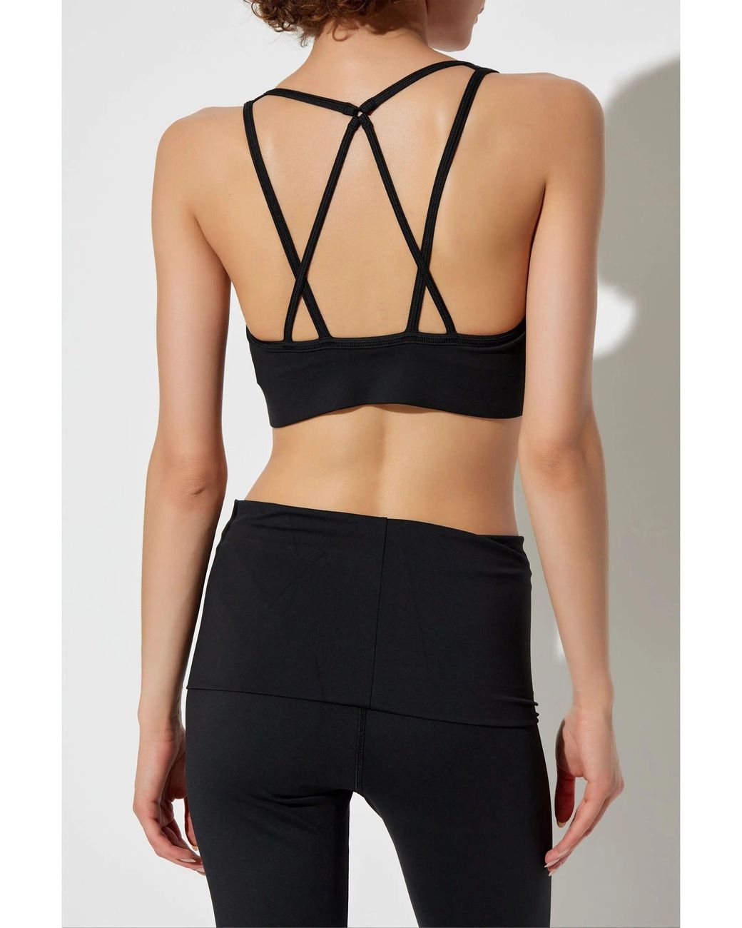 Adidas By Stella McCartney Black Sports Bra