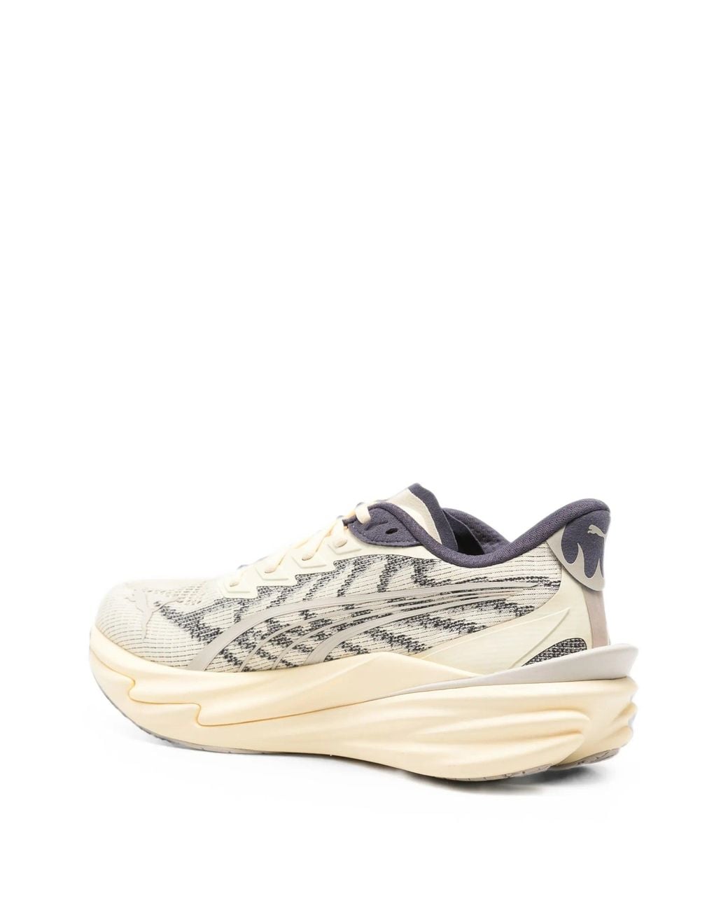 PUMA White Deviate Nitro 4 Wns