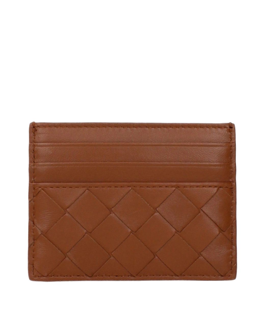 Bottega Veneta Brown Document Holder/Wood Leather