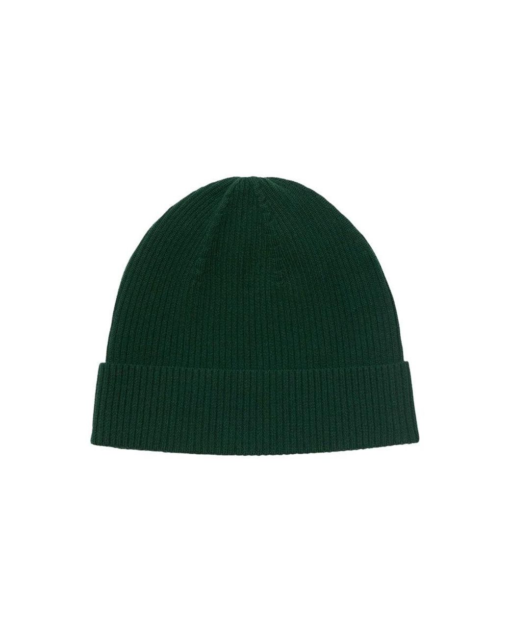 Burberry Green Ekd Rib Beanie