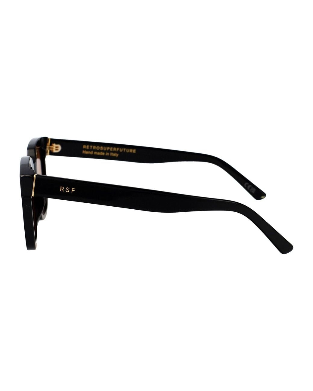 Retrosuperfuture Brown Squared Sunglasses Su5 Refined