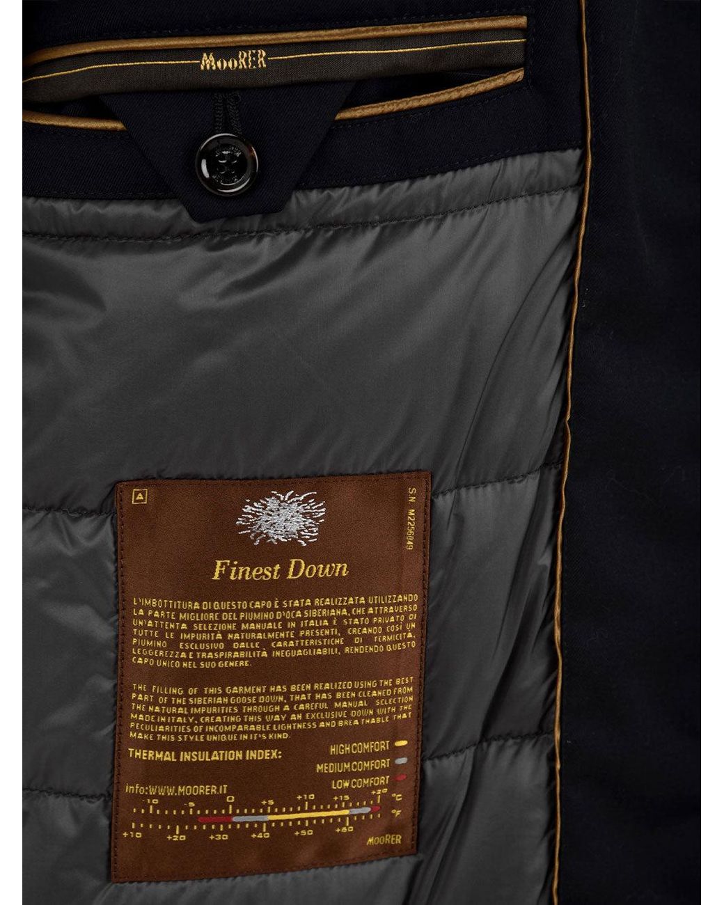 Moorer Black Coats
