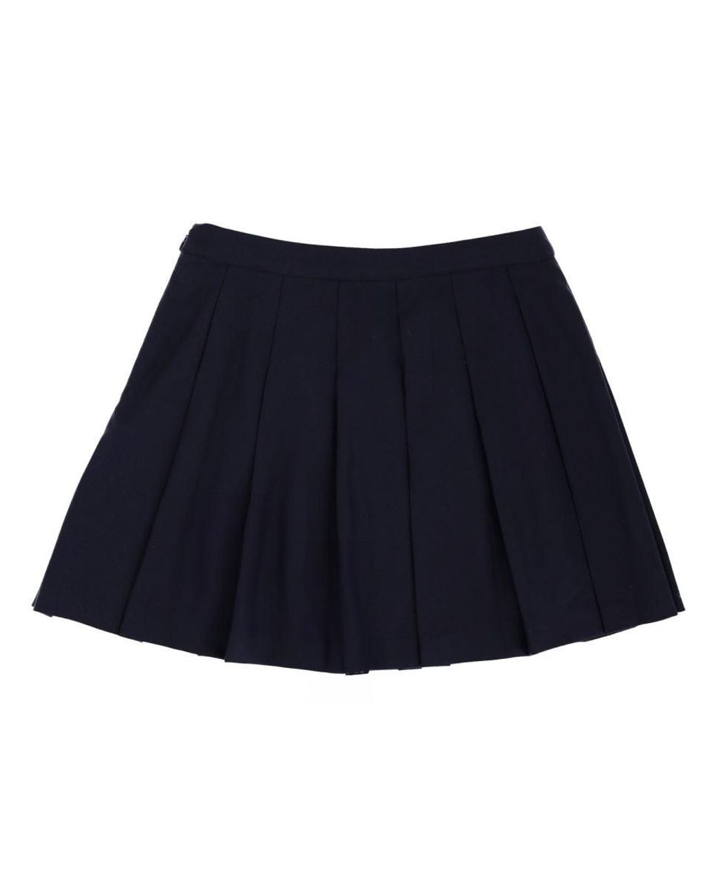 SPORTY&RICH Blue Miniskirt With Logo