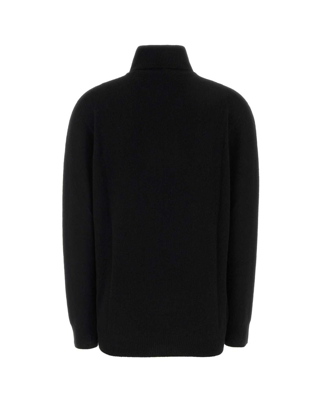 The Row Black Cashmere Priit Sweater