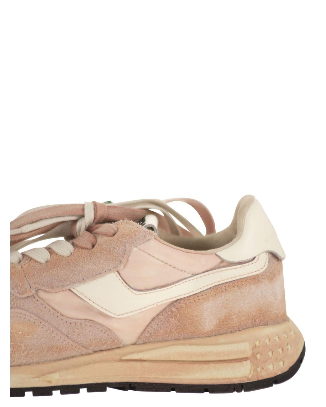 Autry Pink Rellwind Super Vintage Trainer