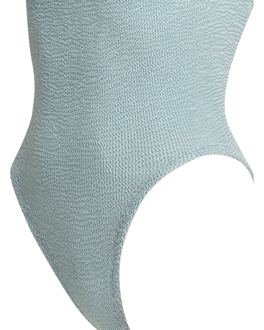 Hunza G Lightblue Polyamide Elastane Swimwear