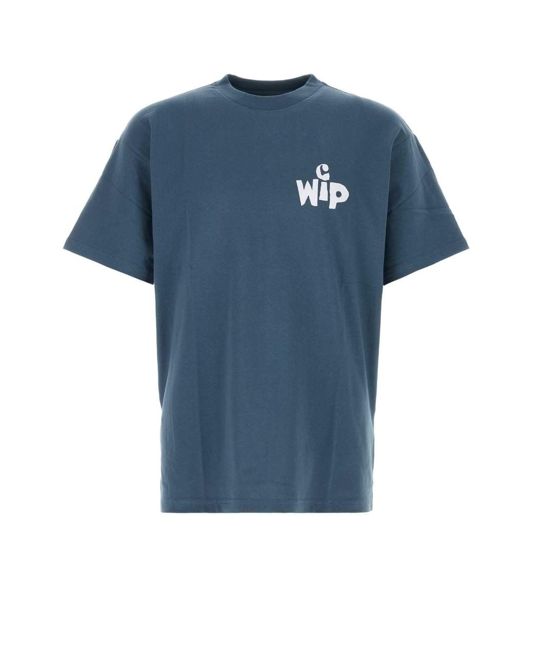 Carhartt Blue Air Force Cotton S/S Cutout T Shirt