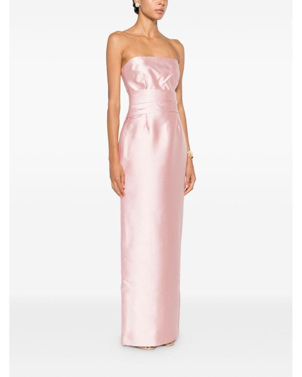 Solace London Pink Ingrid Maxi Dress