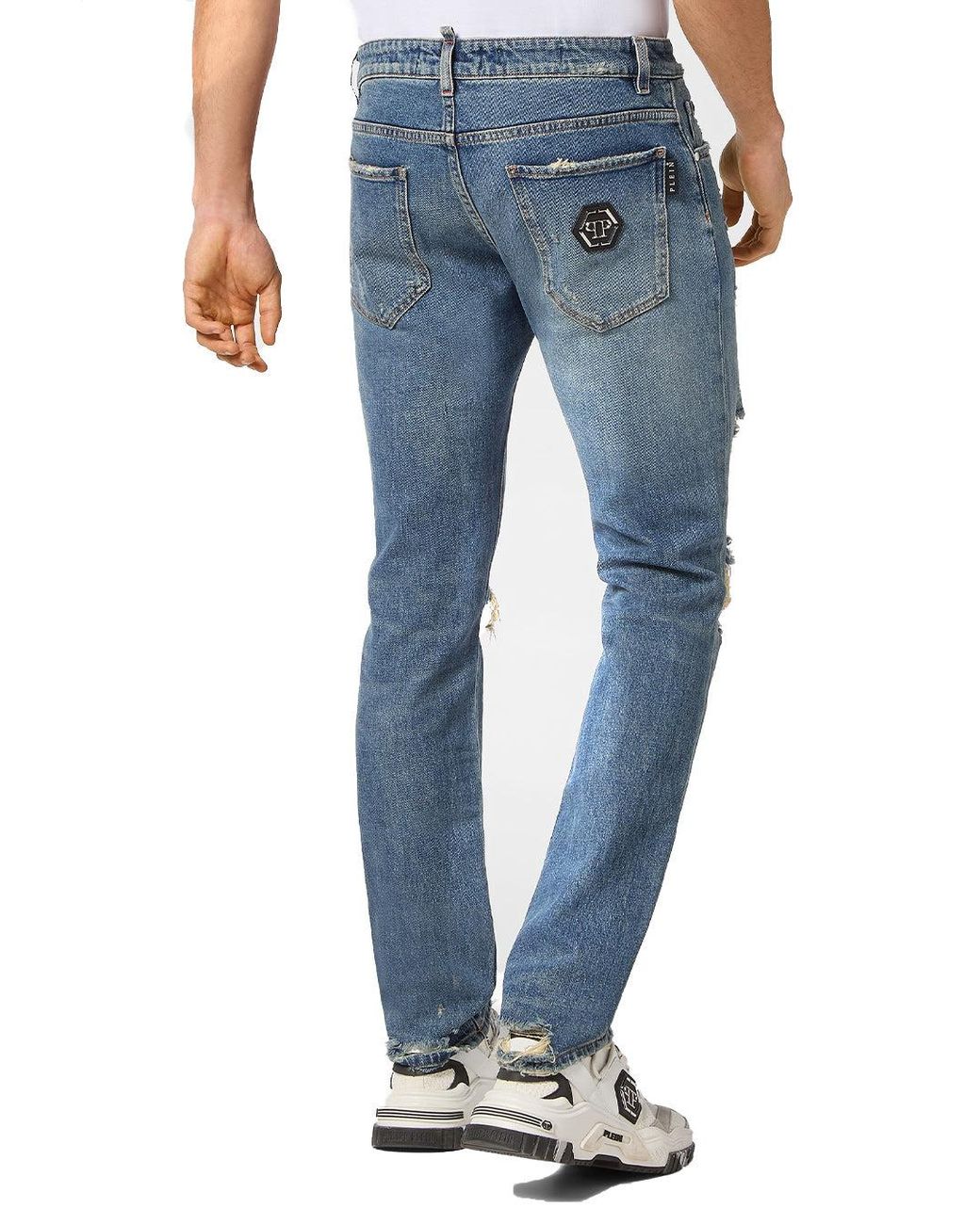 Philipp Plein Blue Philipp Plein Denim for men