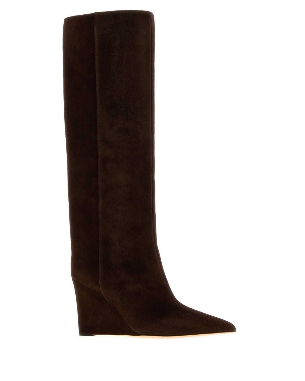 Jimmy Choo Brown Solid Boots