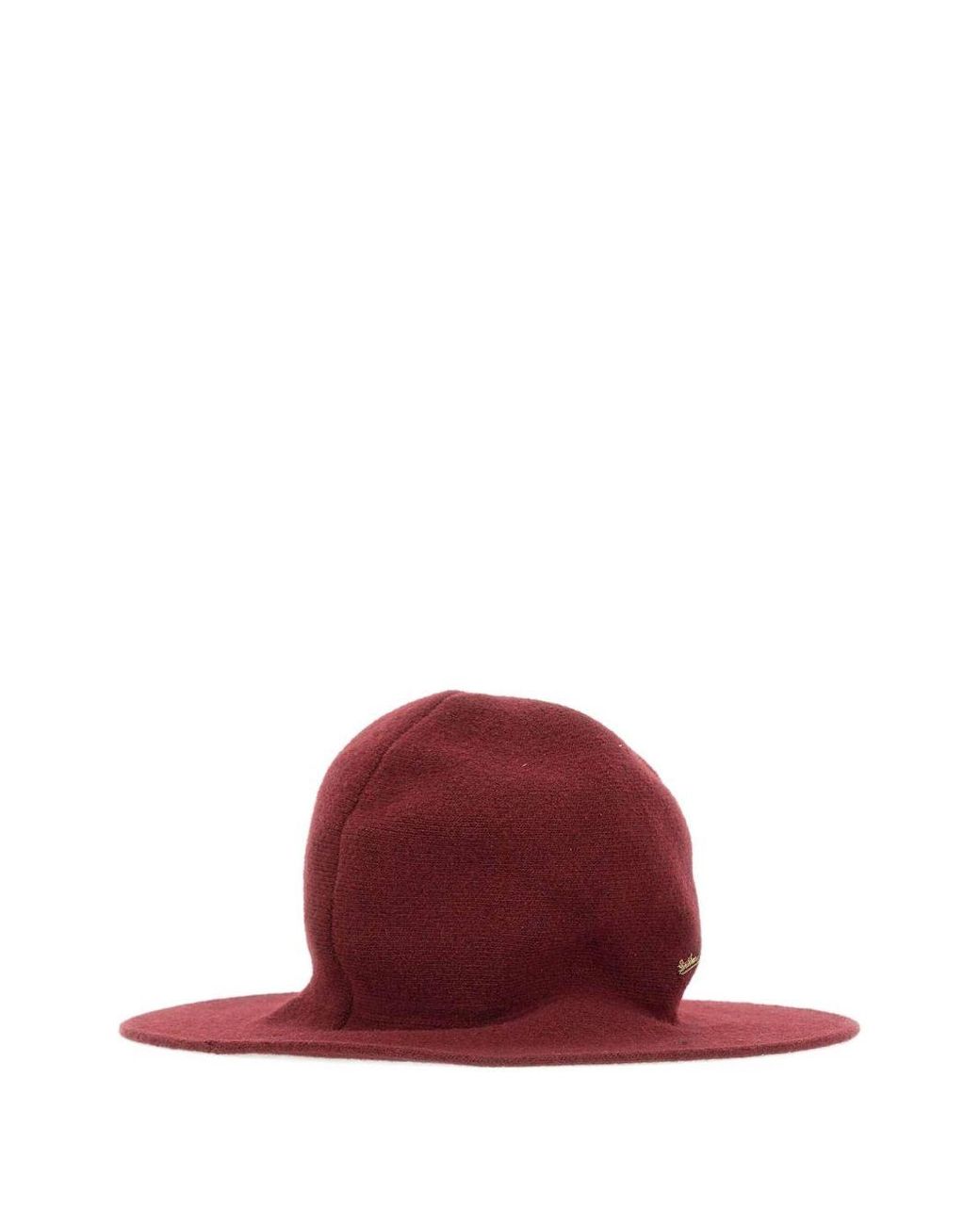 Borsalino Red Angelina Wool Blend Cloche