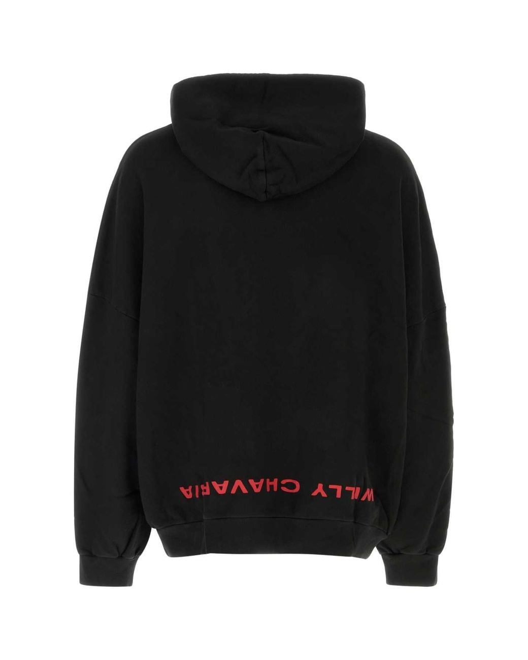 Willy Chavarria Black Welcome To America for men