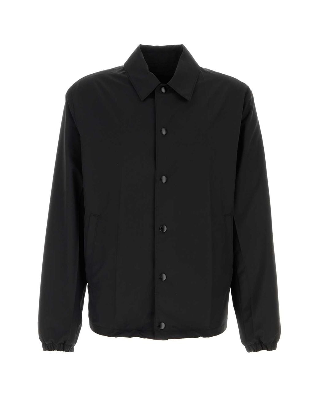 Prada Black Wool Blend Jacket