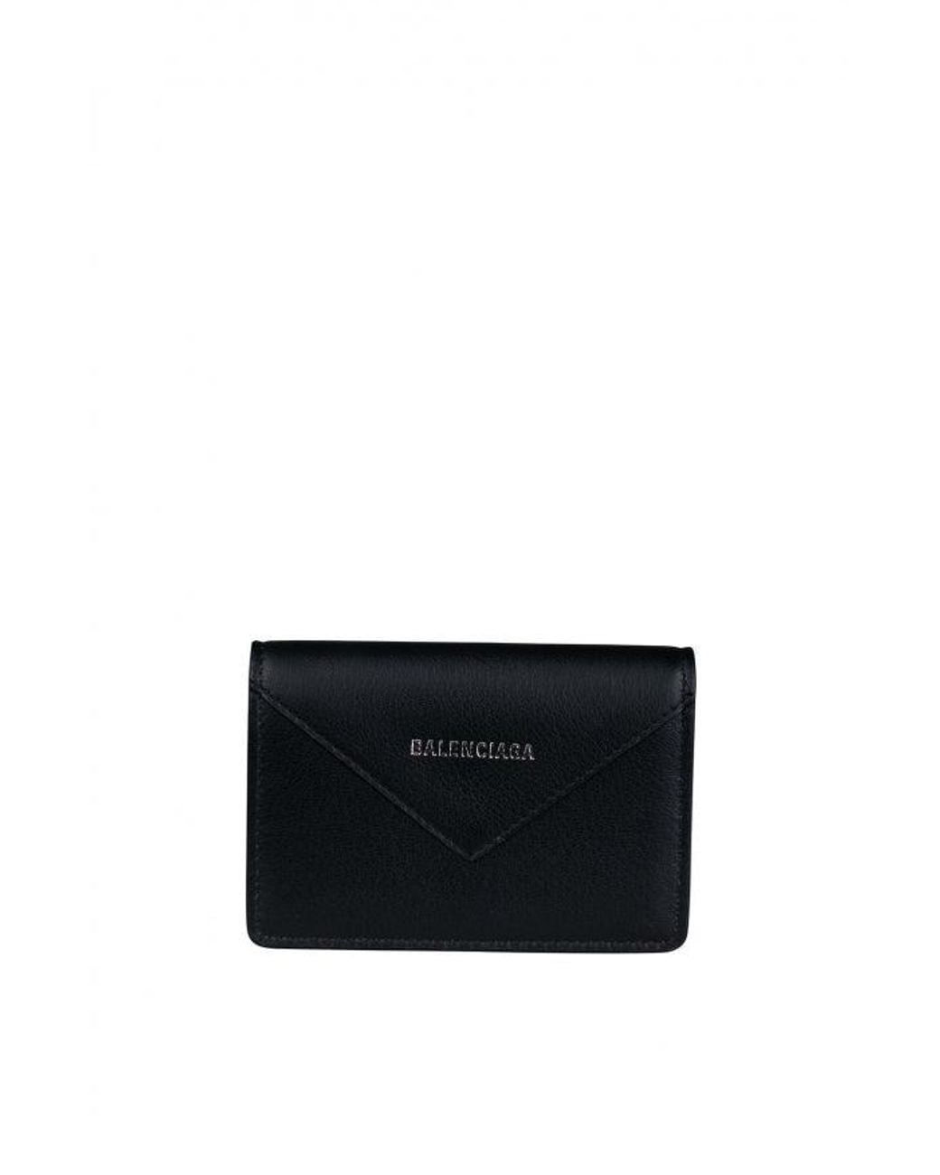 Balenciaga Black Paper Wallet