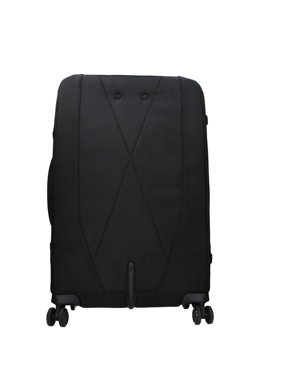 Piquadro Black Fabric Trolley