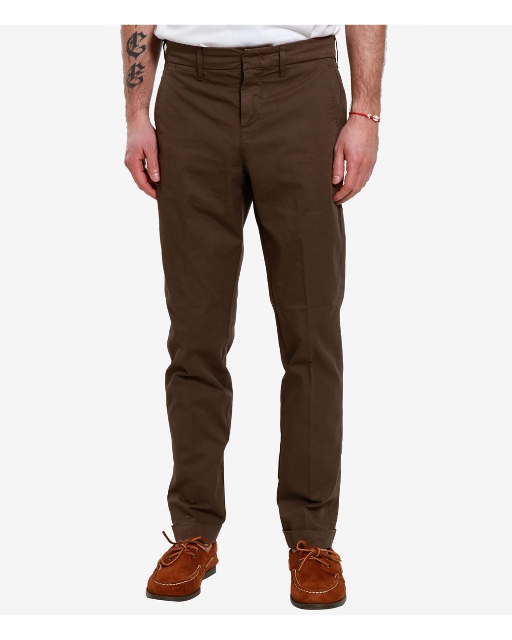 Fay Brown Trousers