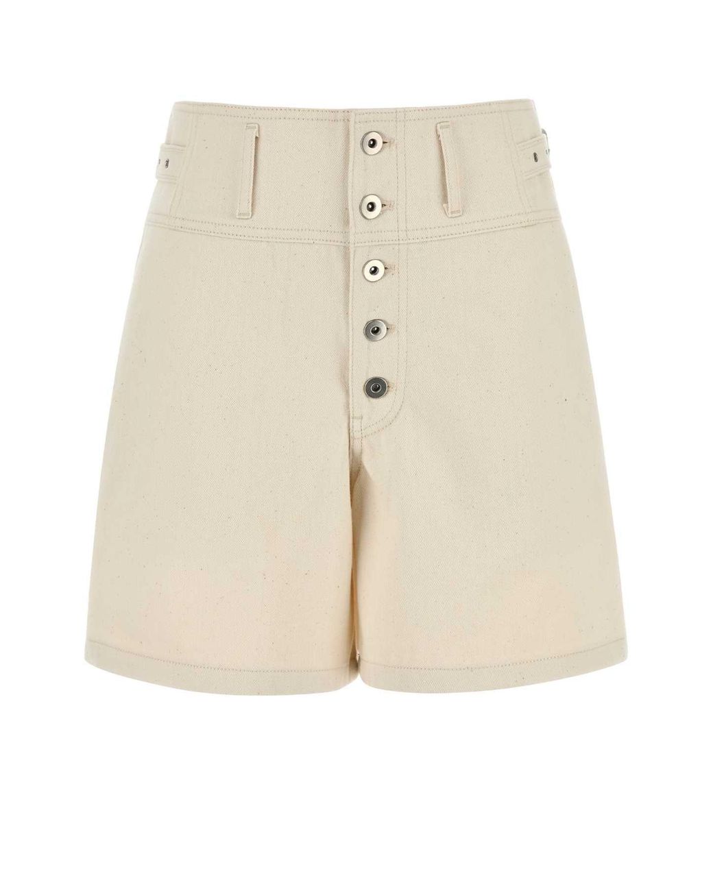 Jil Sander Natural Sand Denim Bermuda Shorts