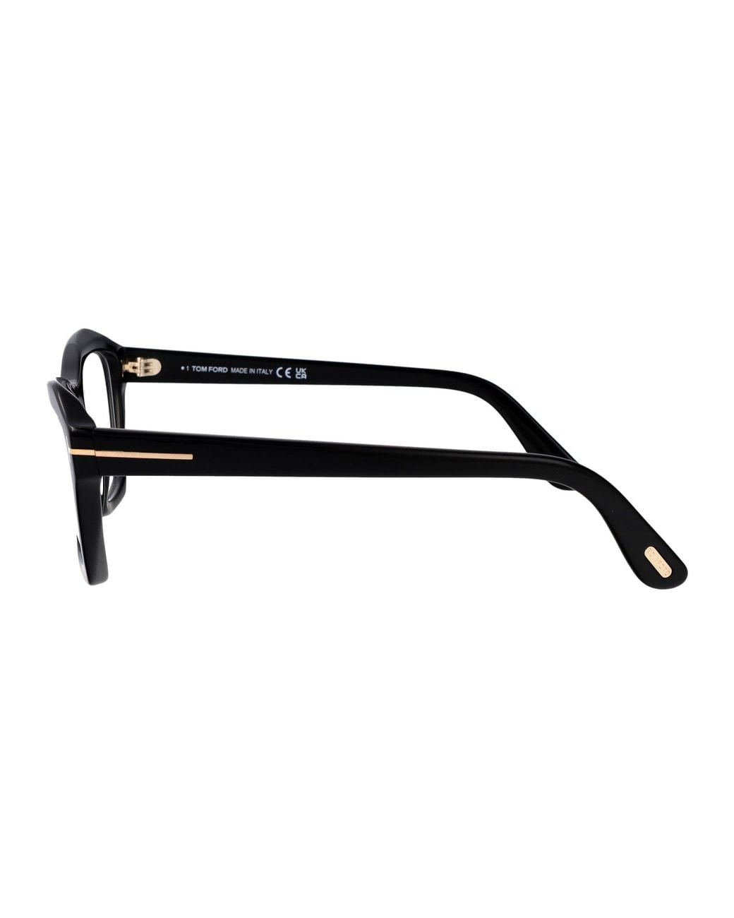 Tom Ford Black Round Optical Ft6192 B 01
