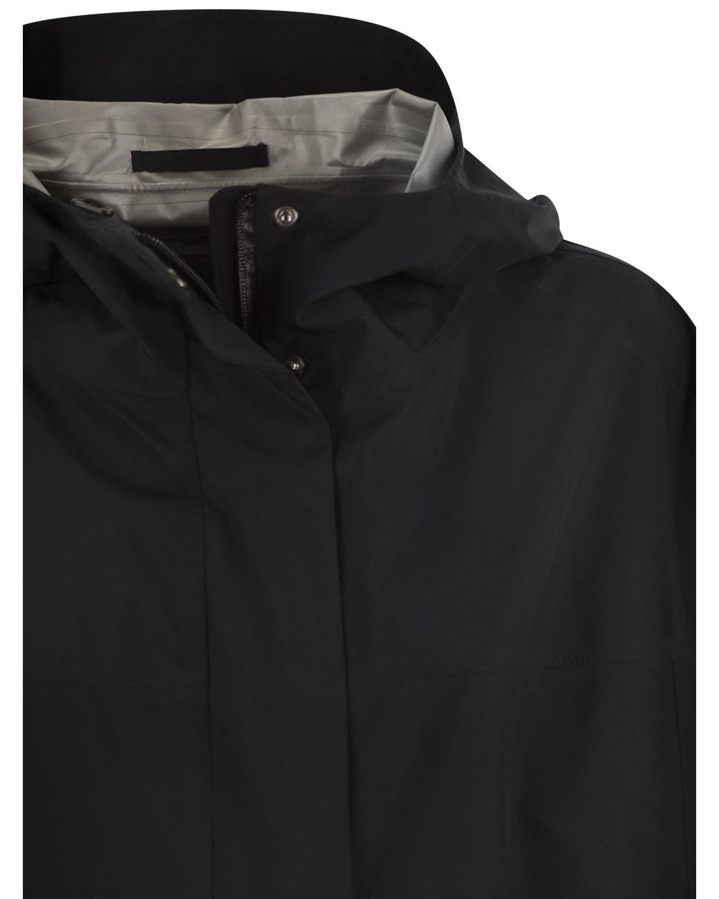 Herno Laminar Parka Met Kap in het Black