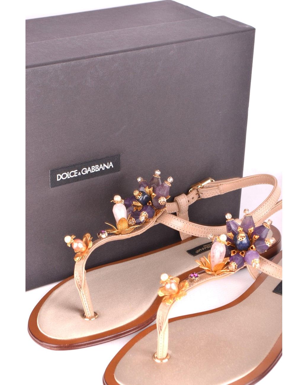 Dolce & Gabbana Pink Dolce & Gabbana Flip-Flops