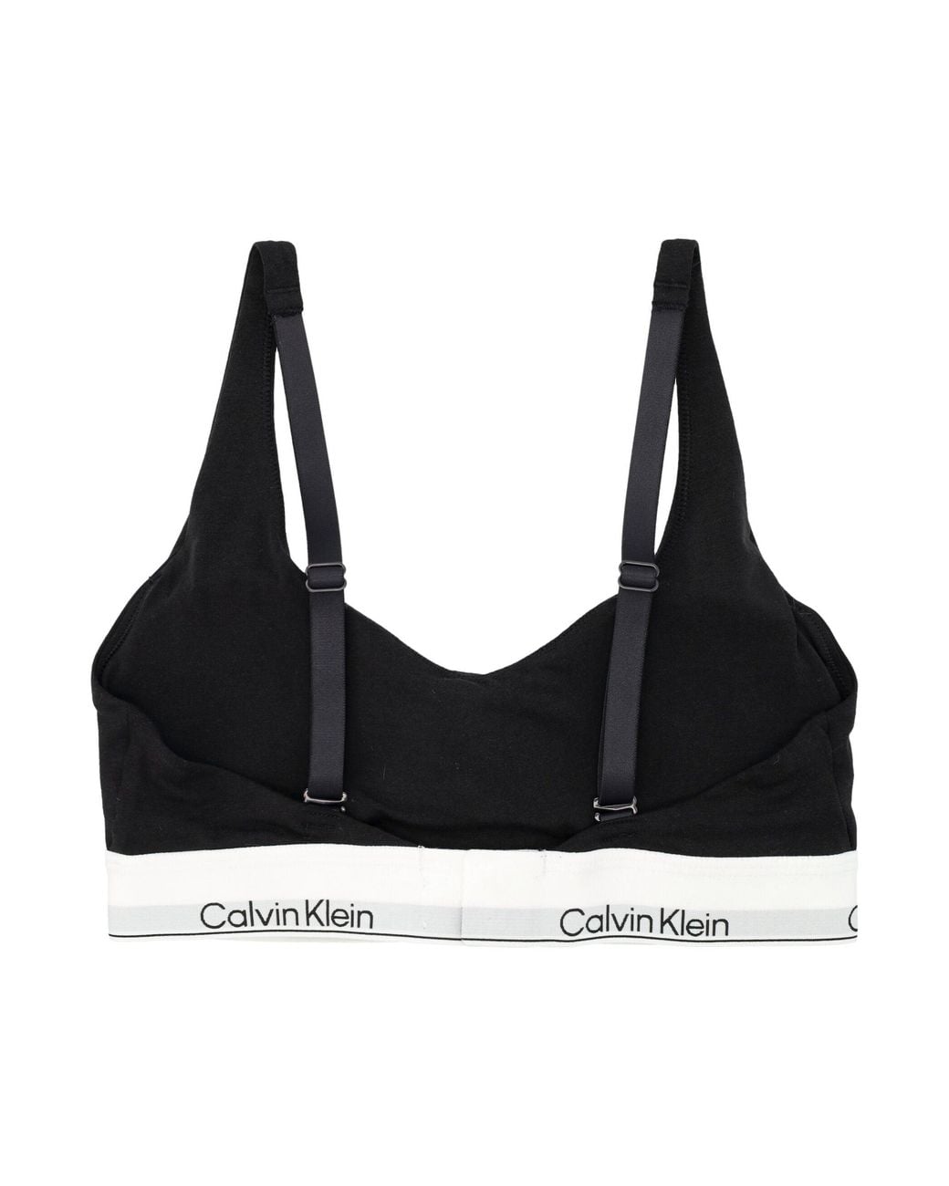 Calvin Klein Black Icon Cotton Modal Infinity Bond Bralette