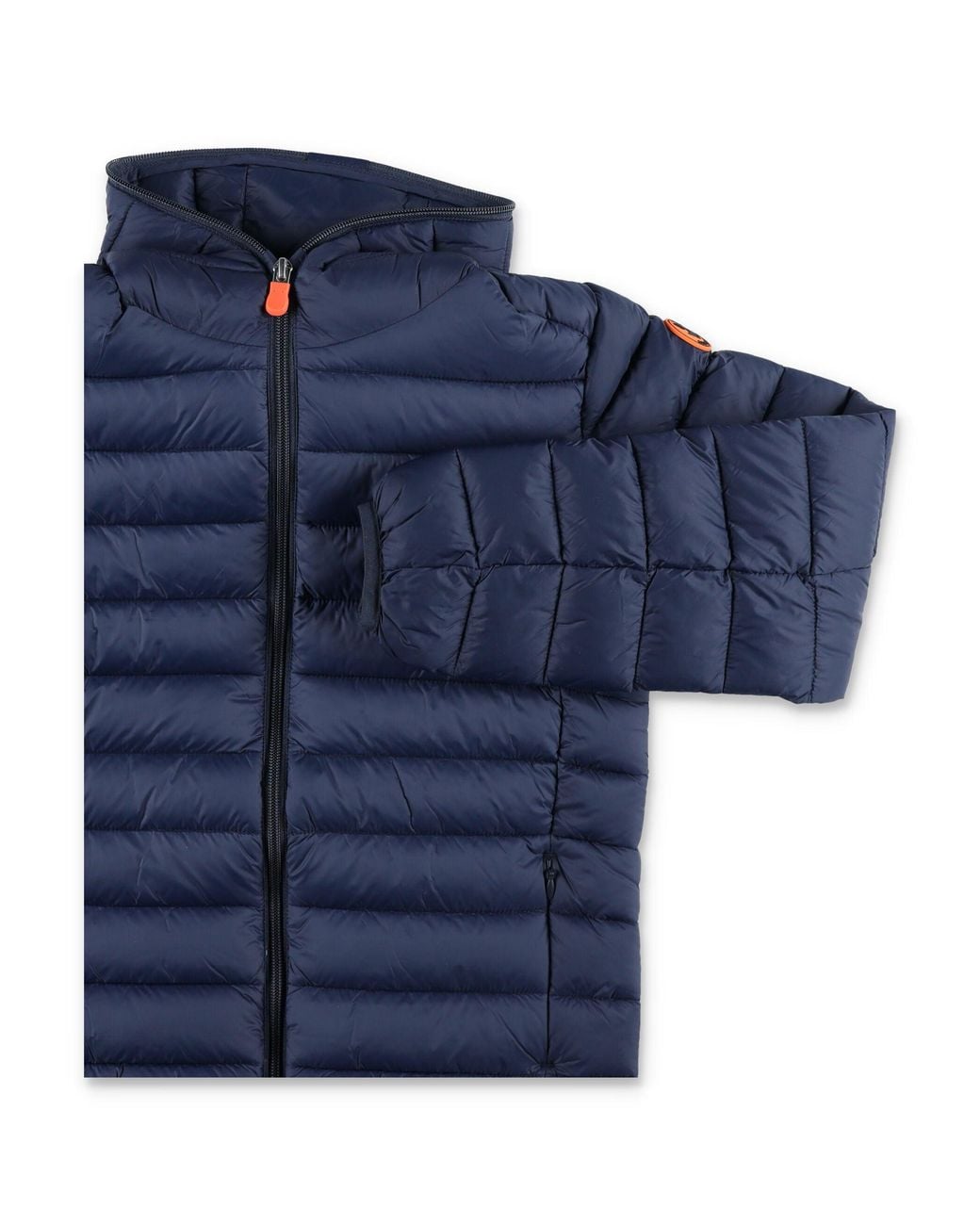 Save The Duck Blue Boys Quilted Puffer Jacket