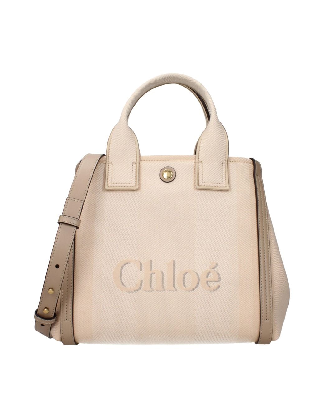 Chloé Natural Handbags Carry A Cloth