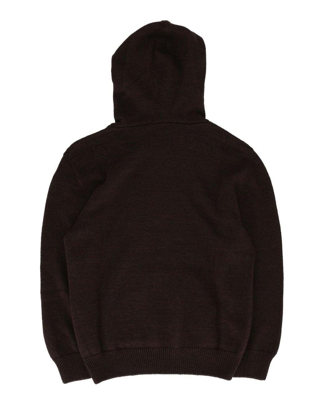 MSGM Black Hoodie Jumper Caffe\ /Coffee