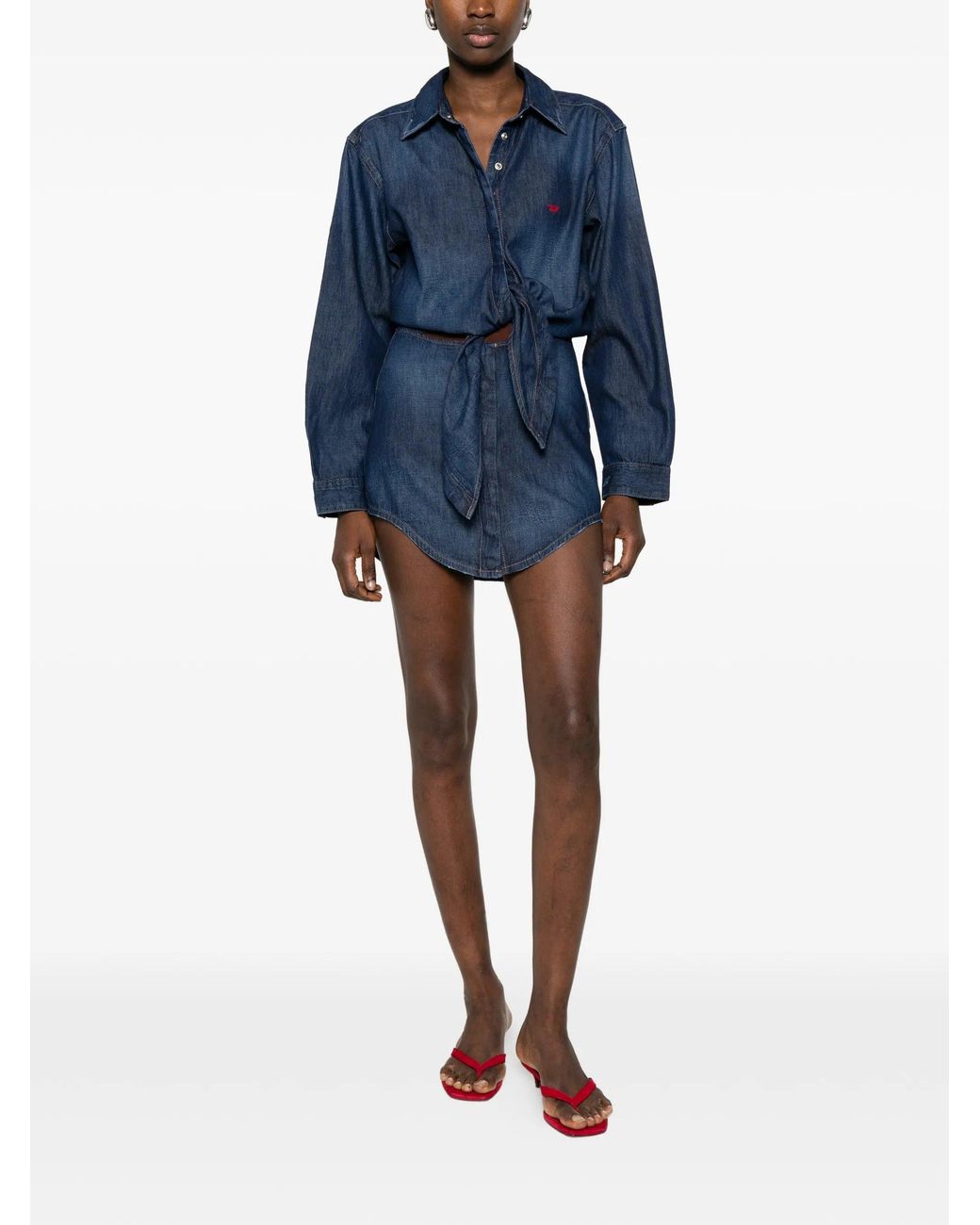 DIESEL Blue 'De-Susan-D' Dress