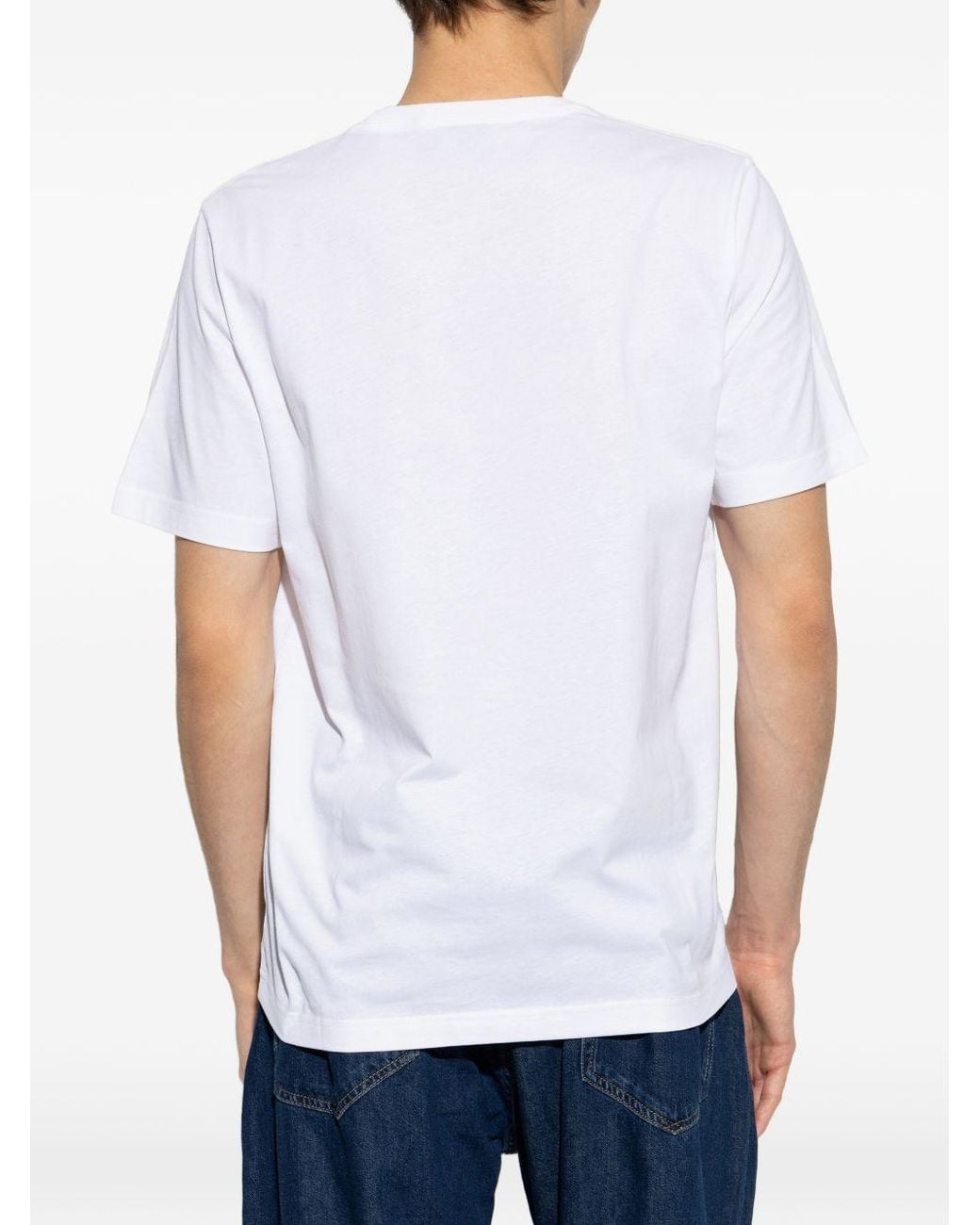 Paul Smith White Ps12345 Cotton T Shirt