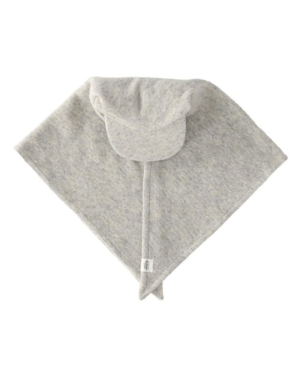 Ruslan Baginskiy Gray Hat With Visor Wool