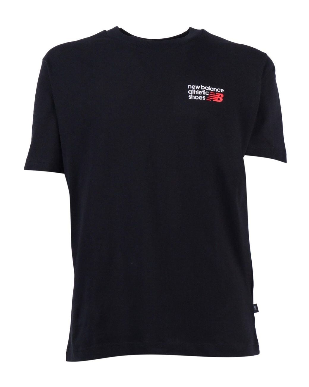 New Balance Black Athletics Premium Logo T Shirt