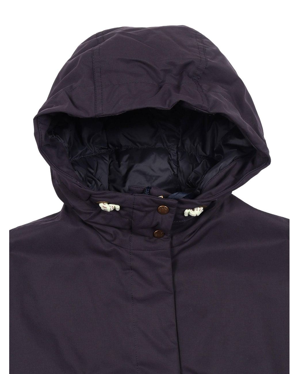 Moncler Blue Marineblaue Eukalyptusjacke