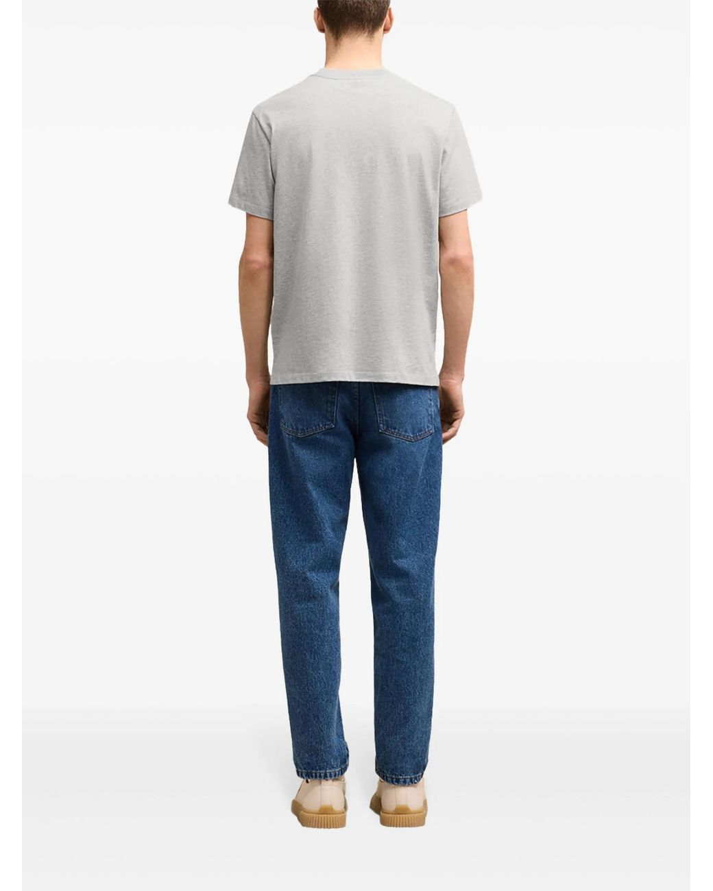 AMI White De Coeur Rouge T-Shirt