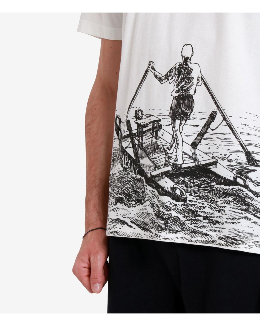 C P Company White T Shirts And Polos for men